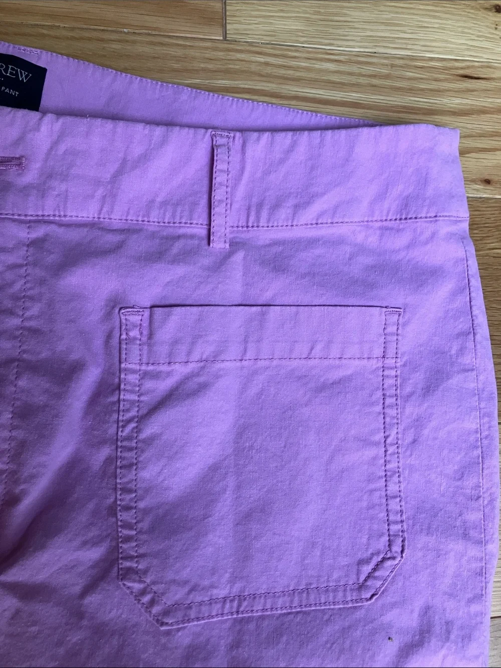 NWT J. Crew Pink Lizzie Pant - Light Pink sz 34